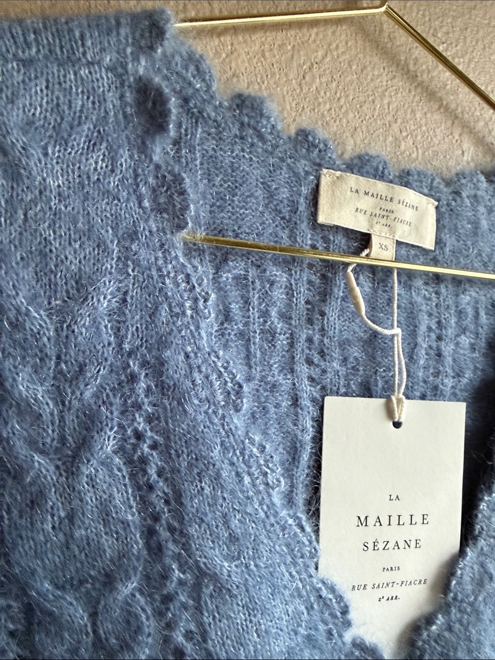 NWT Sezane anthony cardigan - Picture 5 of 6